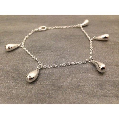 Bracelet argent avec 5 - en,