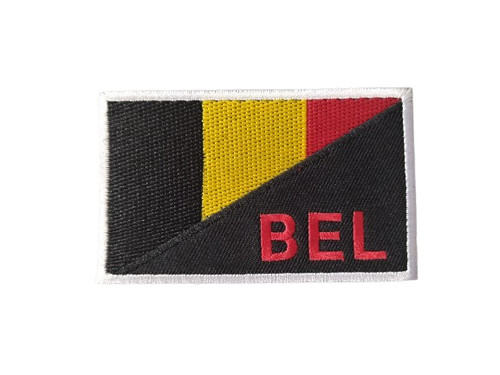 Patch drapeau belgique bel - drapeau,