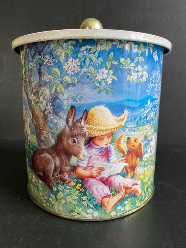 Boîte biscuits vintage - biscuits,