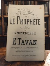 Ancien livret partitions