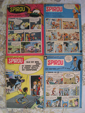 Lot de 4 Magazines SPIROU de
