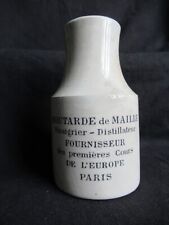 ANCIEN POT à MOUTARDE MAILLE PARIS MOUTARDIER 115 mm 19 e mustard