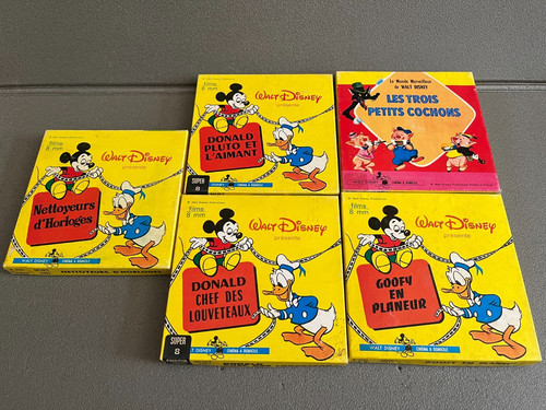 Lot ancien super walt - lot, disney