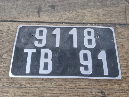 Ancienne plaque - ancienne,