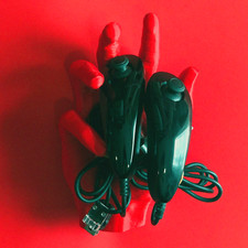 2x Official Wii Nunchuck Black Remote Nintendo  Motion ? Wii U OEM Controller