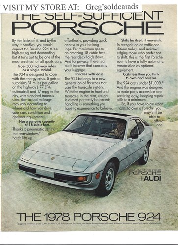 Original 1978 porsche 924 - porsche,