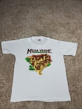 Vintage 80s Mesa Verde National Park T Shirt Medium Habitat Single Stitch USA 