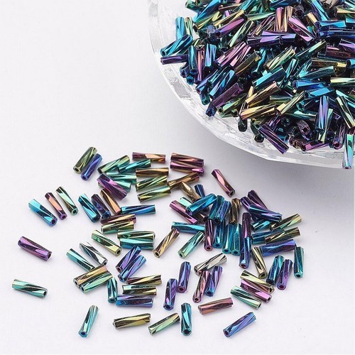 300 perles rocaille tube - 300, de