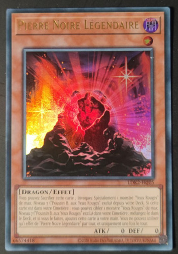 Carte pierre noire - yu-gi-oh!,