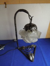 Lampe Art Nouveau  Fer Forgé