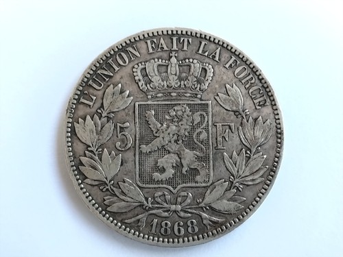 Piece francs léopold - 5,