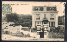 CPA Maisse, Site St-Médard et maison pittoresque 1905 