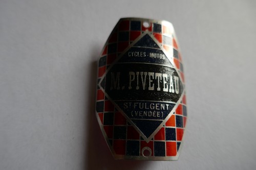 Plaque velo ancienne cycles - plaque,