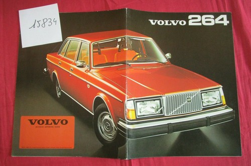 15834 catalogue volvo 264 - n°15834,