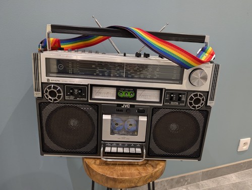 Boombox ghettoblaster poste - boombox,