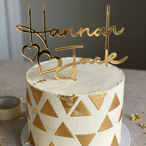 Gâteau personnalisé nom - gâteau,