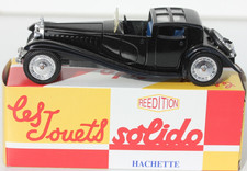 SOLID - HATCHET - BUGATTI ROYALE 1930 - 1/43 - 10.5 cm - 150 g