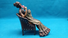 IMPORTANT BRONZE POLYCHROME ÉROTIQUE DE VIENNE FEMME NUE BERGMAN(N) NAMGREB