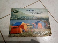 ANCIEN CATALOGUE CAMPING ANDRÉ JAMET 1957 GRENOBLE TENTES VINTAGE TOURISME