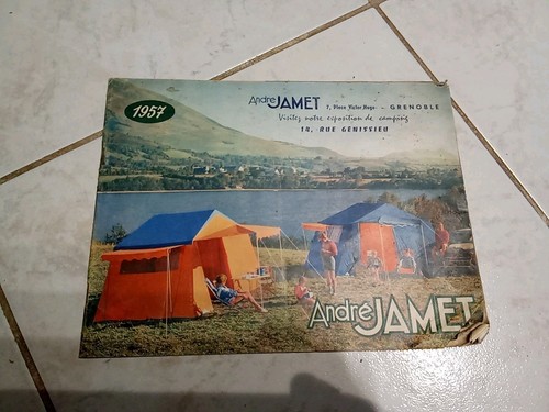 Ancien catalogue camping - ancien,