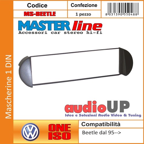 Mascherina autoradio din - mascherina, 1