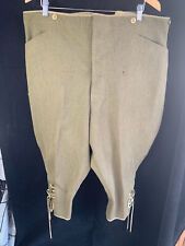 Original Pre-WW2 British Army W.O.1 Service Dress Breeches Named Royal Engineers