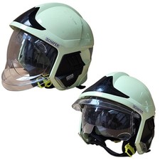 MSA Gallet F1 XF Firefighter Helmet Luminescent Visor NOMEX 52-62cm Combat Helmet