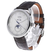 Phase Men's Maxime Watch Lune Automatic AR8.810 Arceau HERMES Grand Moon w/Box