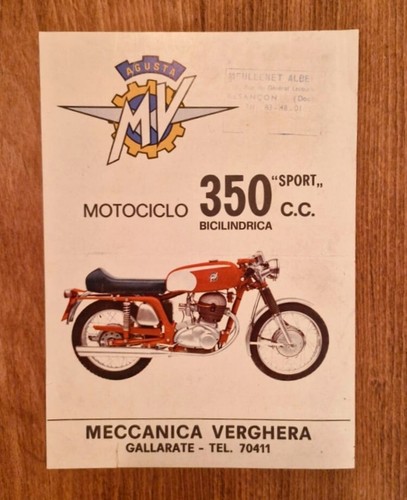 Agusta 350cc sport - mv,