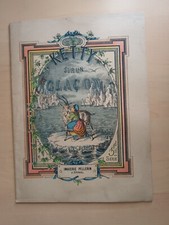 Circa 1890*IMAGERIE PELLERIN*EPINAL*LIVRET KETTY SUR UN GLACON*POCHOIR*ENFANTINA