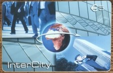 Charging Card - InterCity Megaphone Telecom €5 - Belgium - FAX ~77