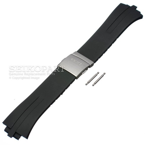Seiko black rubber - seiko,