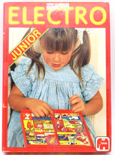 Vintage ELECTRO JUNIOR Jumbo Matching Game 1972 Works