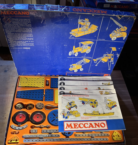 Boite meccano zingué 5 - meccano,