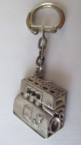 Key fob 1960s engine - fob,, block