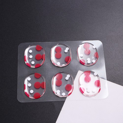 6pcs silicone auto adhésif - 6pcs,