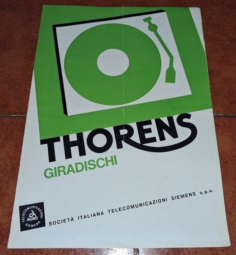 Brochure tourne disques - brochure, tourne-disques