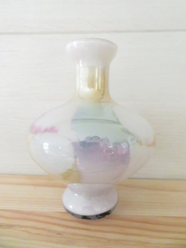 Vase verre murano irisé - de,