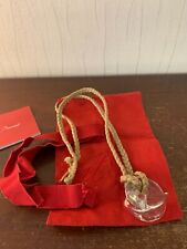 3 Baccarat Crystal Clear Shell Necklaces (Price Per Piece)