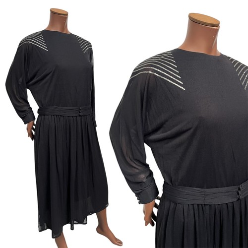Robe vintage années 80 - robe,