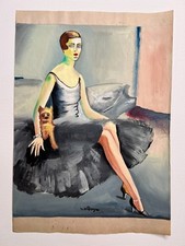 KEES VAN DONGEN Dessin sur
