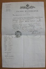 Passe d’Indigent. Tailleur