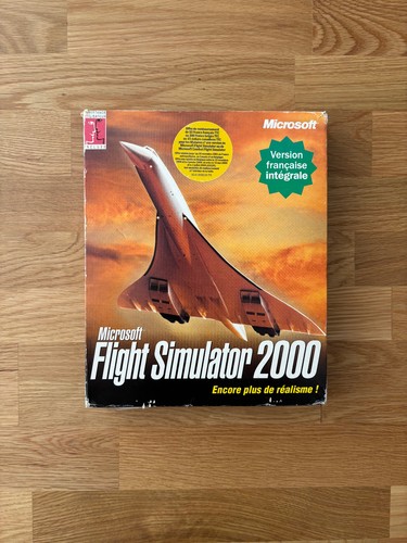 Micosoft flight simulator 2000 - flight,