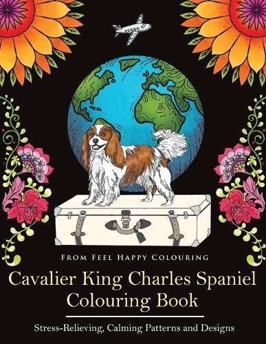 Feel happy colouring cavalier - colouring,