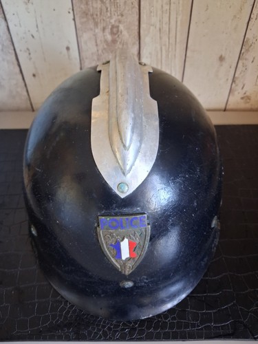 Ancien casque police années - ancien,