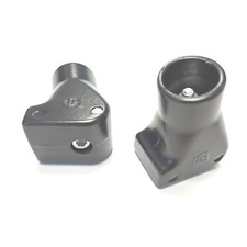 paire embout béquille alu