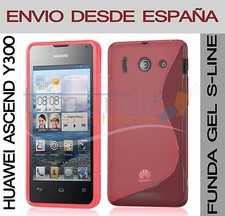 Housse En Gel TPU Rouge Pour HUAWEI ASCEND Y300 En Espagne