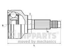 Joint de cardan J2826007