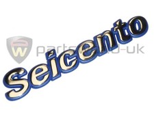 Fiat Seicento Badge 46512205 New Genuine