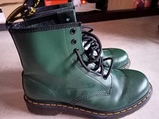 Bottines Doc Martens Vertes